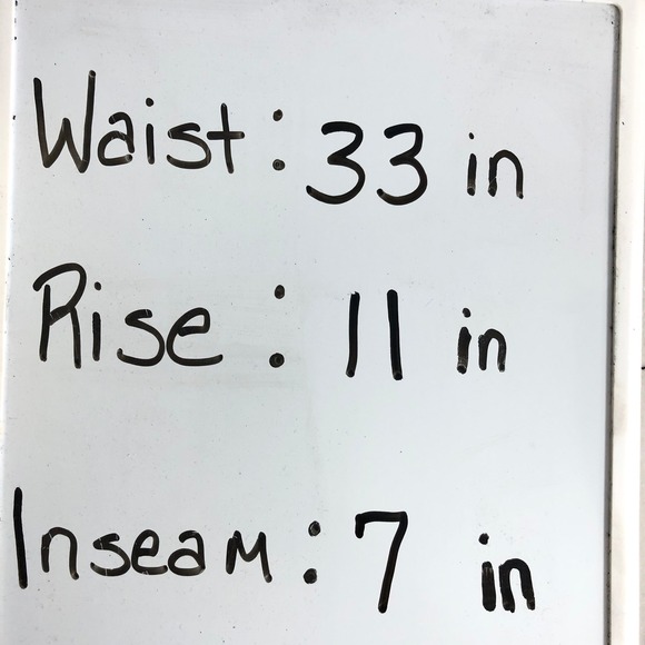 Ash and Erie Mens 33 Blue Chino Shorts Flat Front - Picture 9 of 12